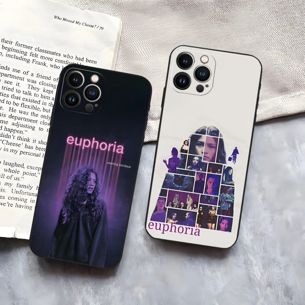 Euphoria TV Series Phone Case for iphone 15 14 Pro 13 Mini 11 12 Max Xr X Xs 8 Plus Shockproof Back Cover