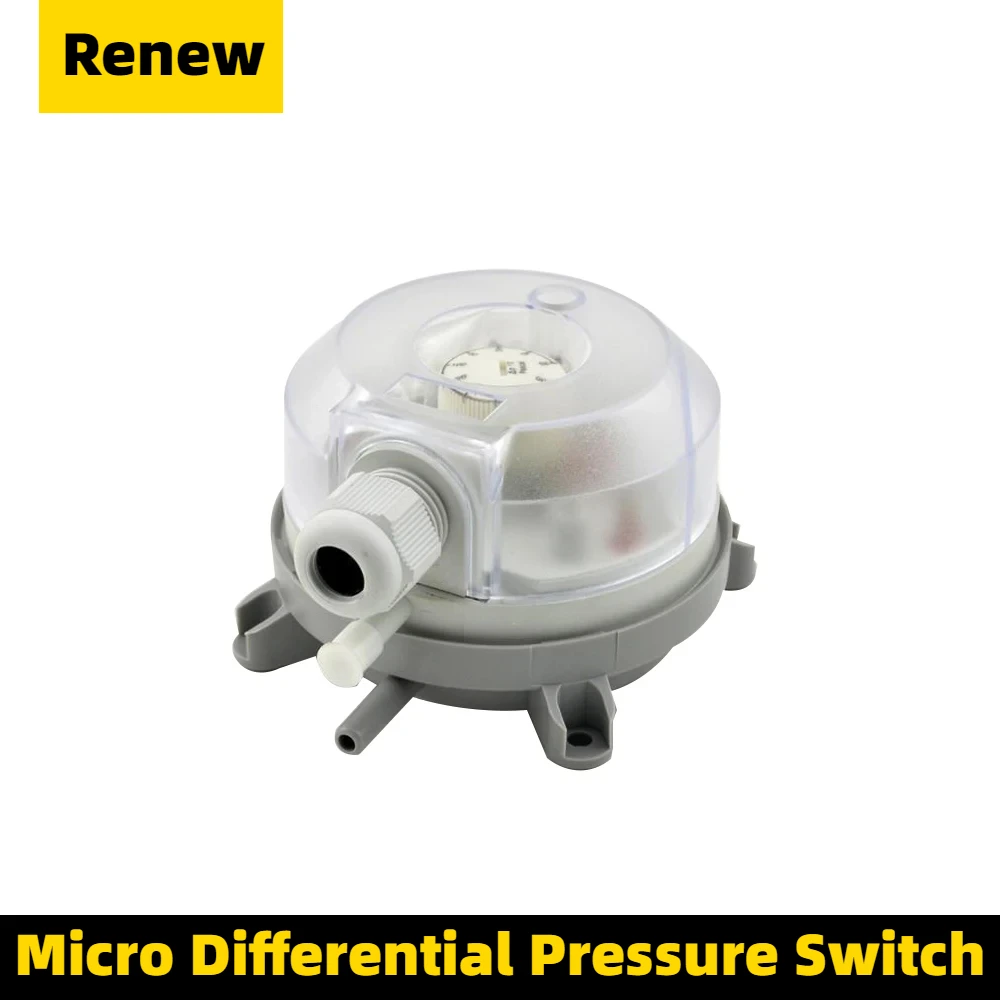 Air ou.com-Pressostat 20-200Pa, micro-pression réglable