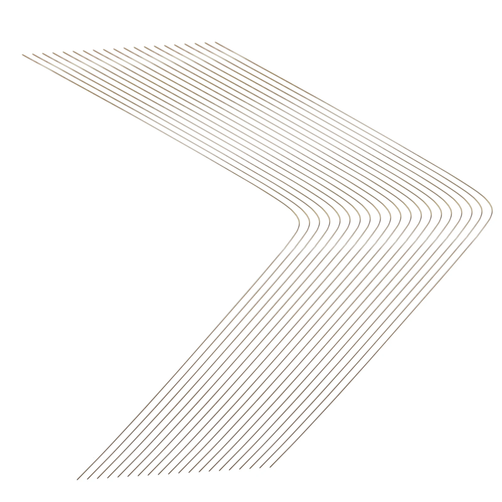 Create for stunning Pieces with Our Set of Twenty Silver Copper Alloy Welders Measured at Fifty Centimeters Long Each