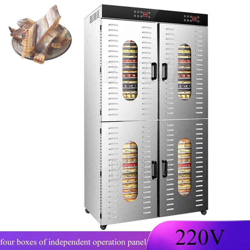 80 Layers Vegetables Fruit Dryer Electric Meat  Seafood Food Dehydrator Drying Machine