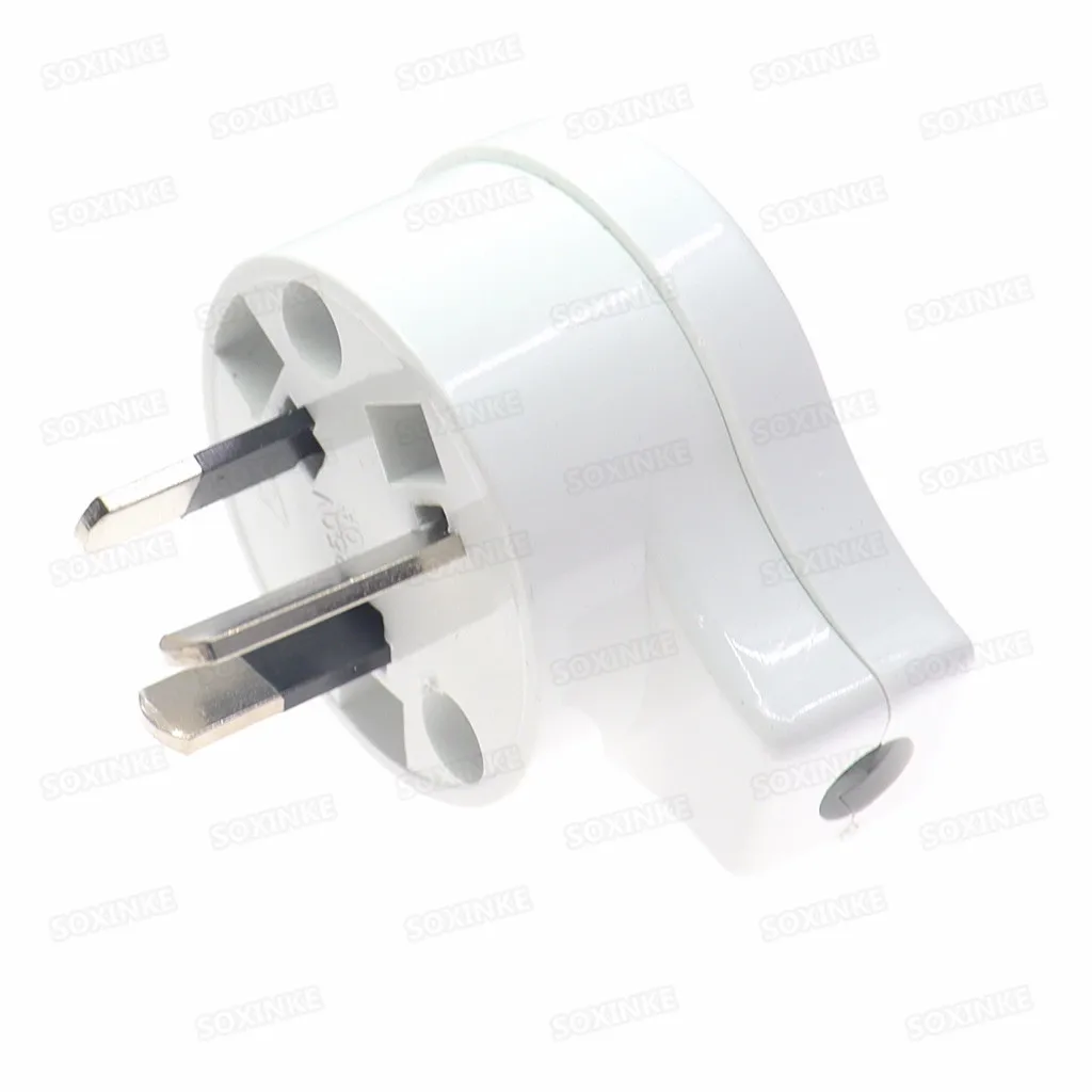 Australia AU New Zealand 10A Plug AC Power Charger Adapter Connector Cable Electrical Power Male Plug Adaptor Detachable Plug