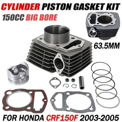 CRF 150F 150cc Motorcycle Engine Big Bore Cylinder Piston Gasket Kit for Honda CRF150F 2003 2004 2005