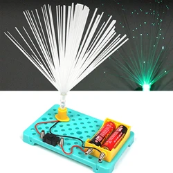 Kids Science Experiment Kits Colorful Fiber Optic Lights DIY Assembly Toy Children Educational Toy