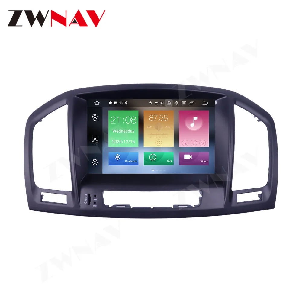 Navigazione GPS per lettore DVD per auto con schermo Android 10 PX5 per Opel Vauxhall Holden Insignia 2008 2009 2010 2011 2012 2013 CD300 CD400