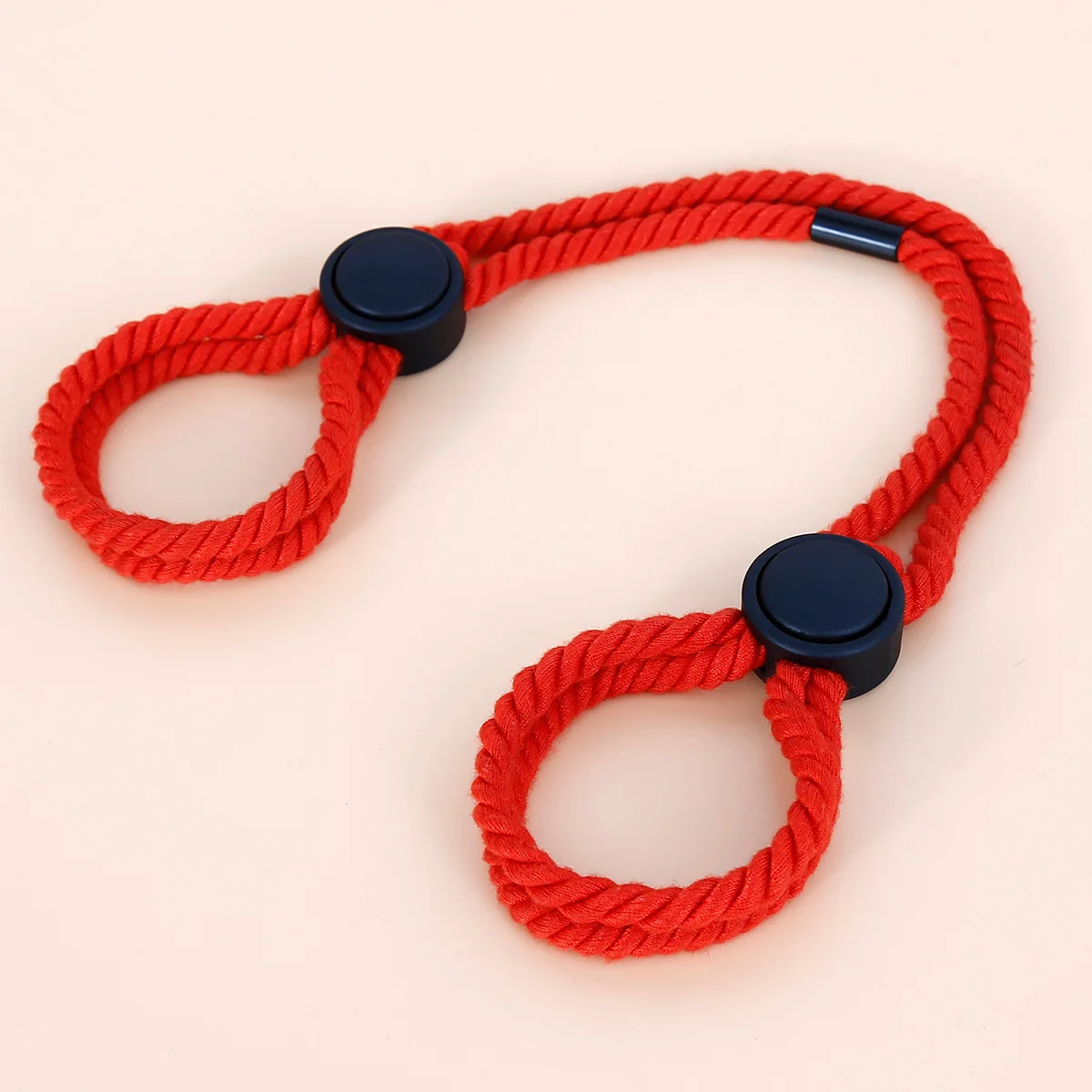 Adjustable Rope Handcuffs - Fetish Restraints Hand Shackles, Exotic Bondage Cuffs, Adult SM Game for Women Couples