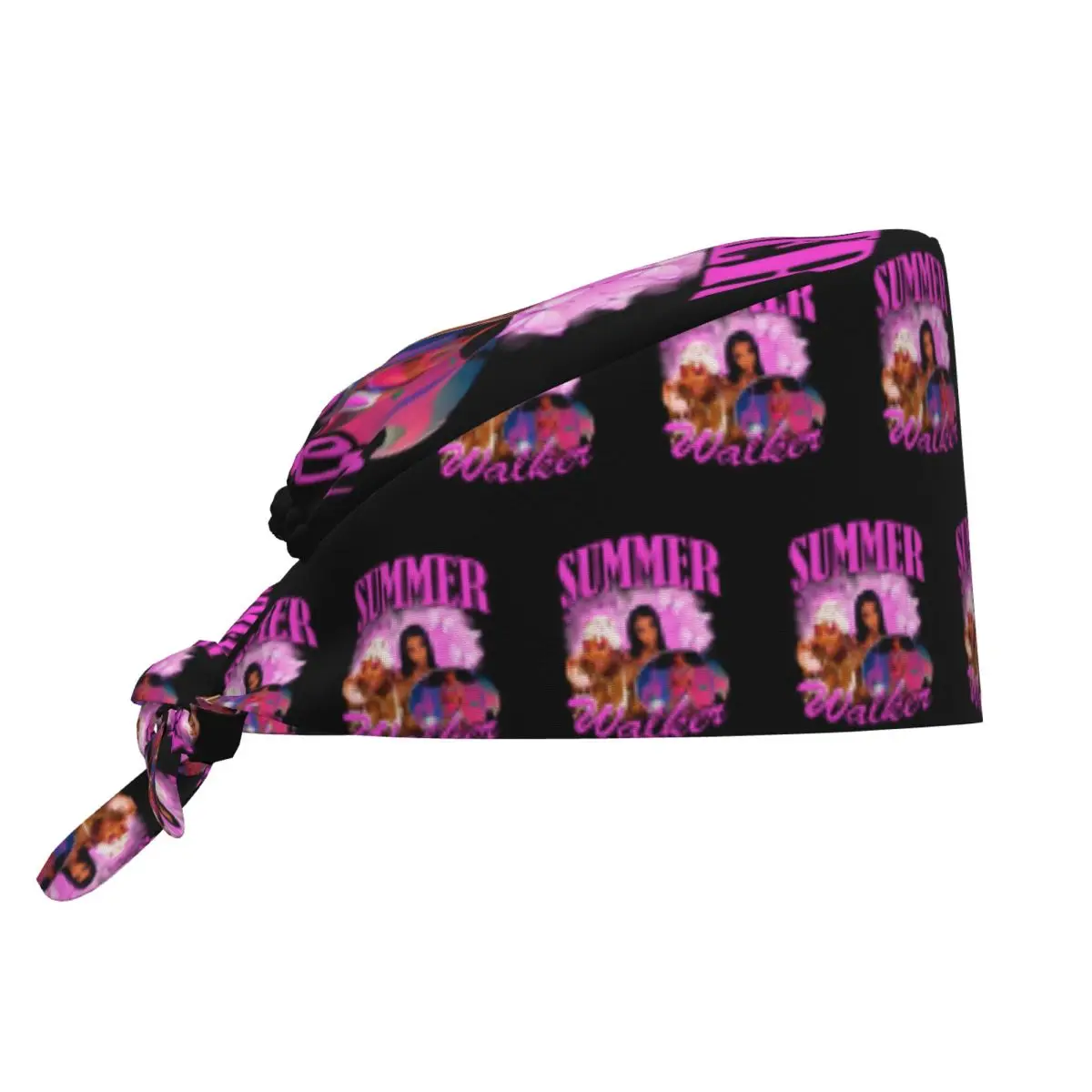 Custom Summers Walkers American R&B Singer Cleaning Working Cap Cool Men Women Scrub Cap Surgicals Hat Nurse Scrubs Hat Nurse