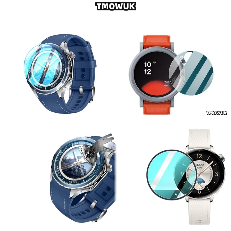 

For OPPO Watch X2 For CMF Watch Pro 2 Tempered Glass Screen Protector Ultra - Thin HD Anti - Scratch 9H