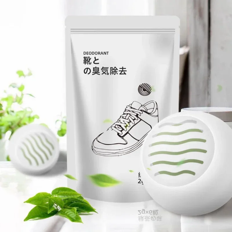 6Pieces Tea Fragrance Shoe Freshener Deodorizer Balls Foot Care Essential Accessory Daily Shoe Fresh Scent Ball