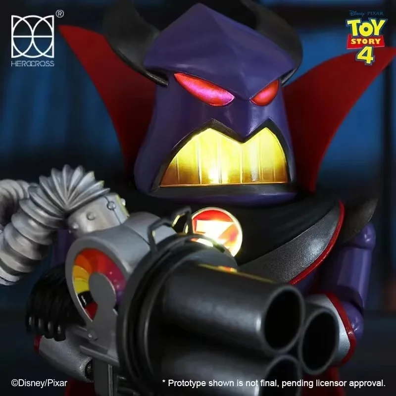 Pixar Toy Story 4 Emperor Zurg Alloy Limited Edition Light Up Sound Action Figure Collect Toy For Kids Adults