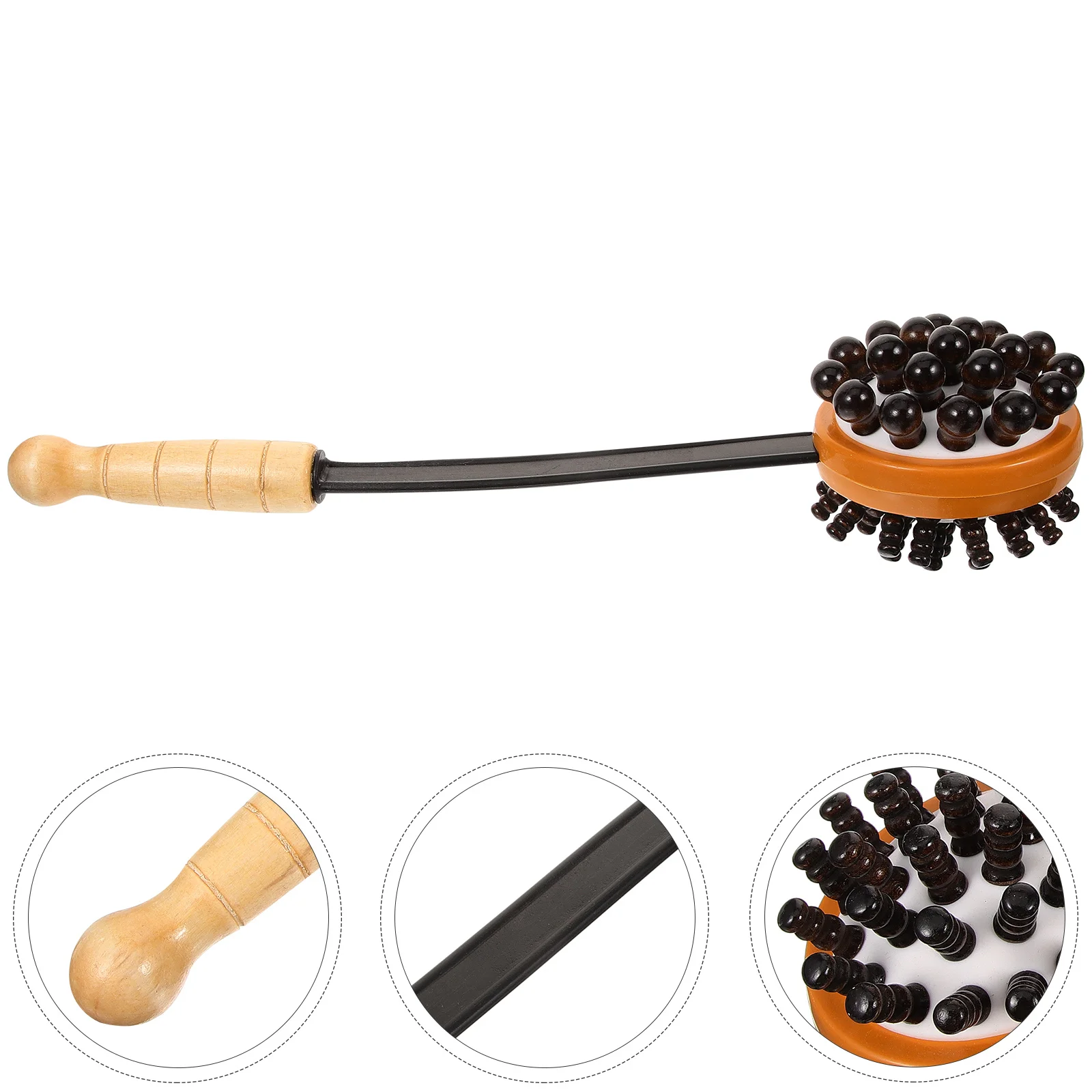 

Молоток для стука спины Портативный гибкий массажный аксессуар Прочный легкий компактный Гладкая поверхность для облегчения боли в плечах