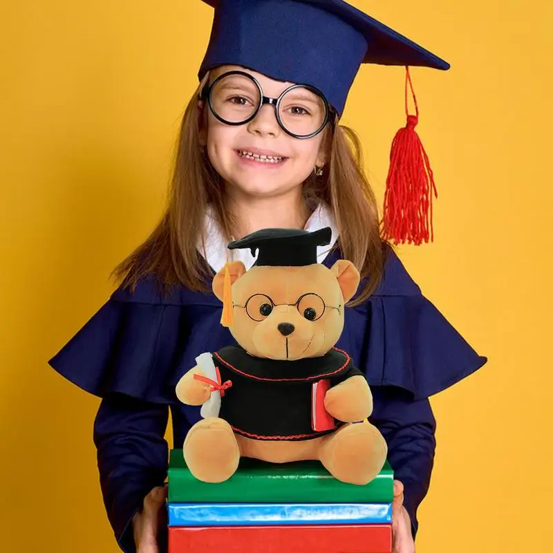 Graduation Bears Class Of 2024 Small Adorable Graduation Plush Graduation Bear Cuddly Graduation Stuffed Animal Symbolic