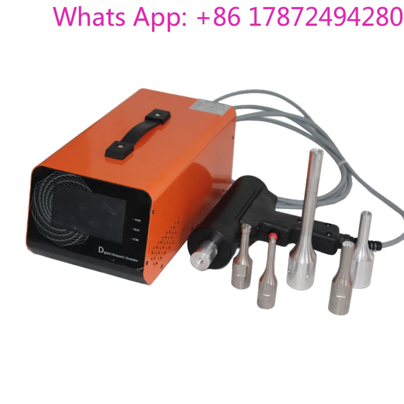 Customized New Condition 220V Ultrasonic Spot Welder Plastic Material Welding Machine with Generator Various Materials