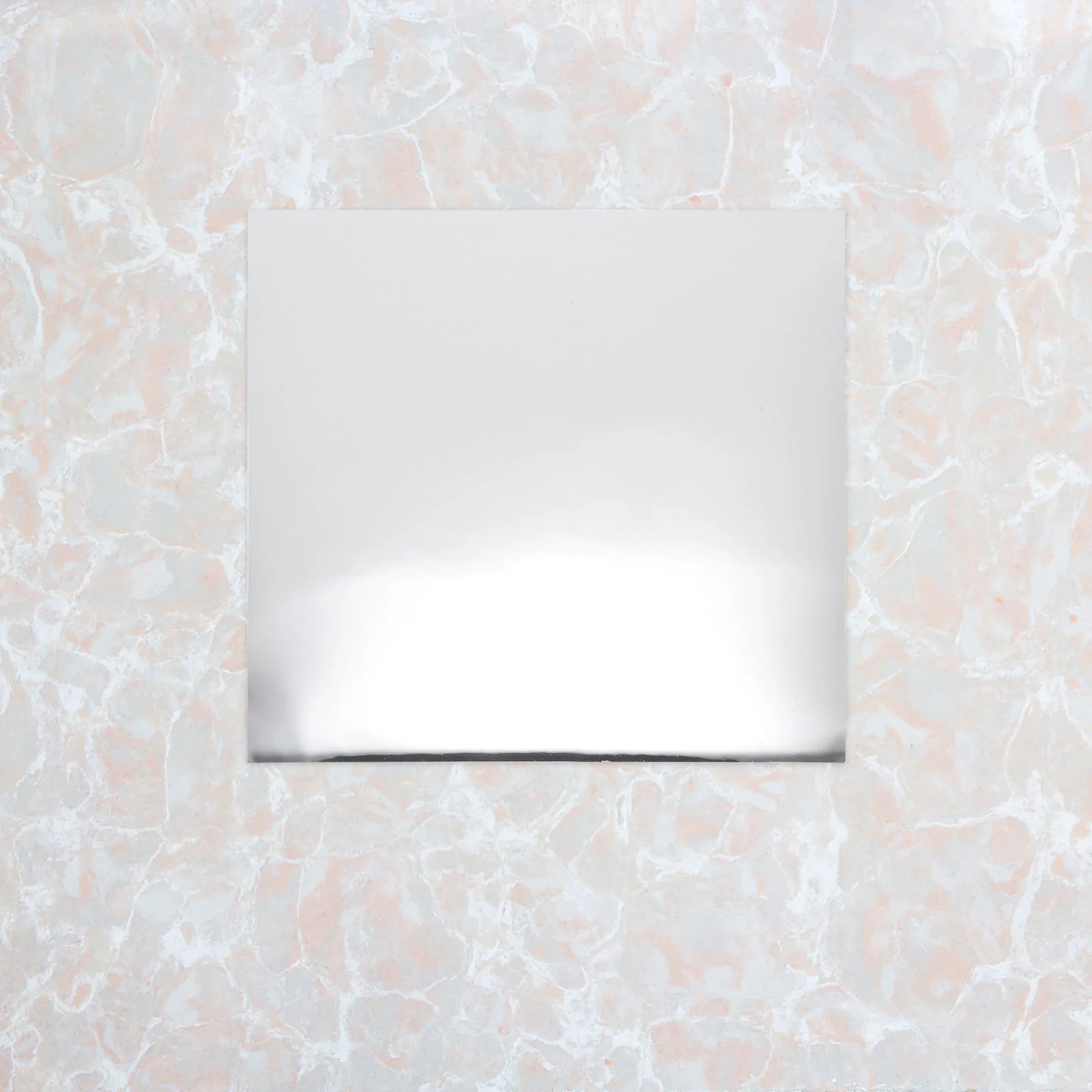 

25 Pcs Acrylic Mirror Sticker Small for Craft Tiles Square Wall Door Stickers Home Gym Mounted