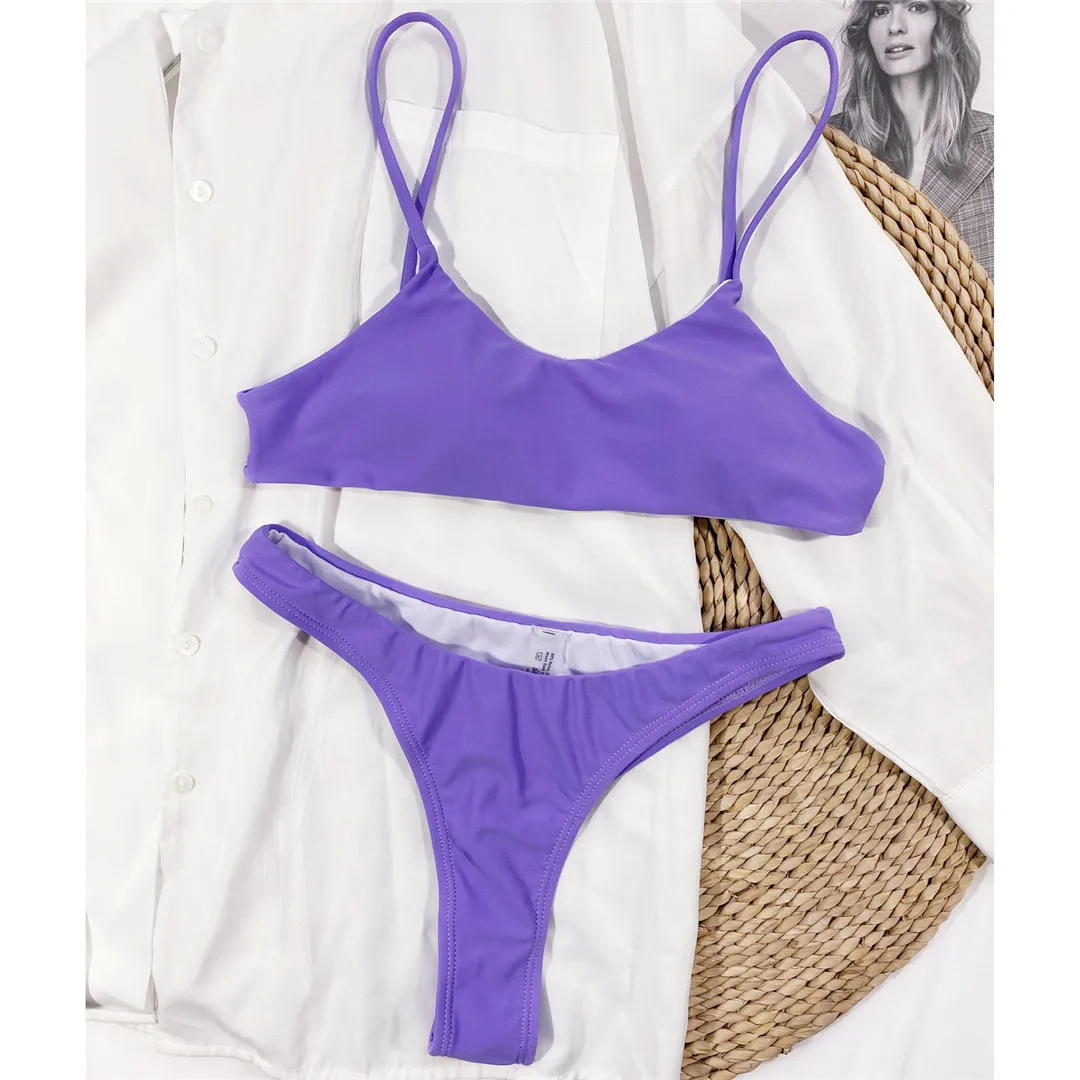 Neuer sexy Mini-Micro-String-Bikini, Damen-Badeanzug, zweiteiliges Bikini-Set, gepolsterter Badeanzug, Badebekleidung, Damen-Bikini V3077 – Detail 24