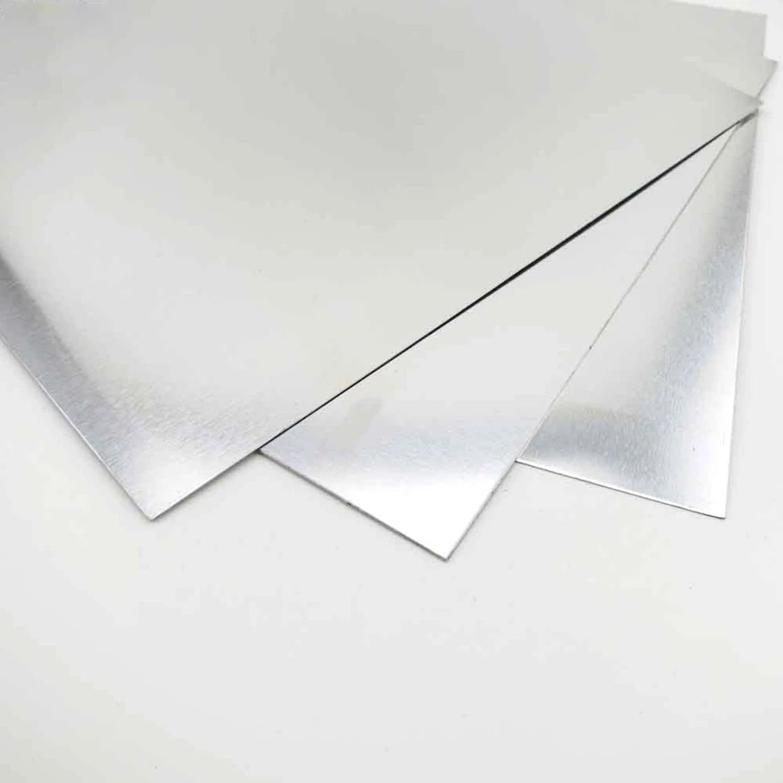Imagem -02 - Folha de Alumínio Fino 200x200 mm Folha Grossa Faça Você Mesmo Model Material Processando Acessórios 0.3 mm
