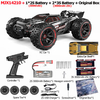 MJX14210 V3.0 1/14 RC Car HYPER GO Brushless 2.4G Remote Control Car 4WD 75km/h Off-road Racing RC Truck 2B 3B optional Version