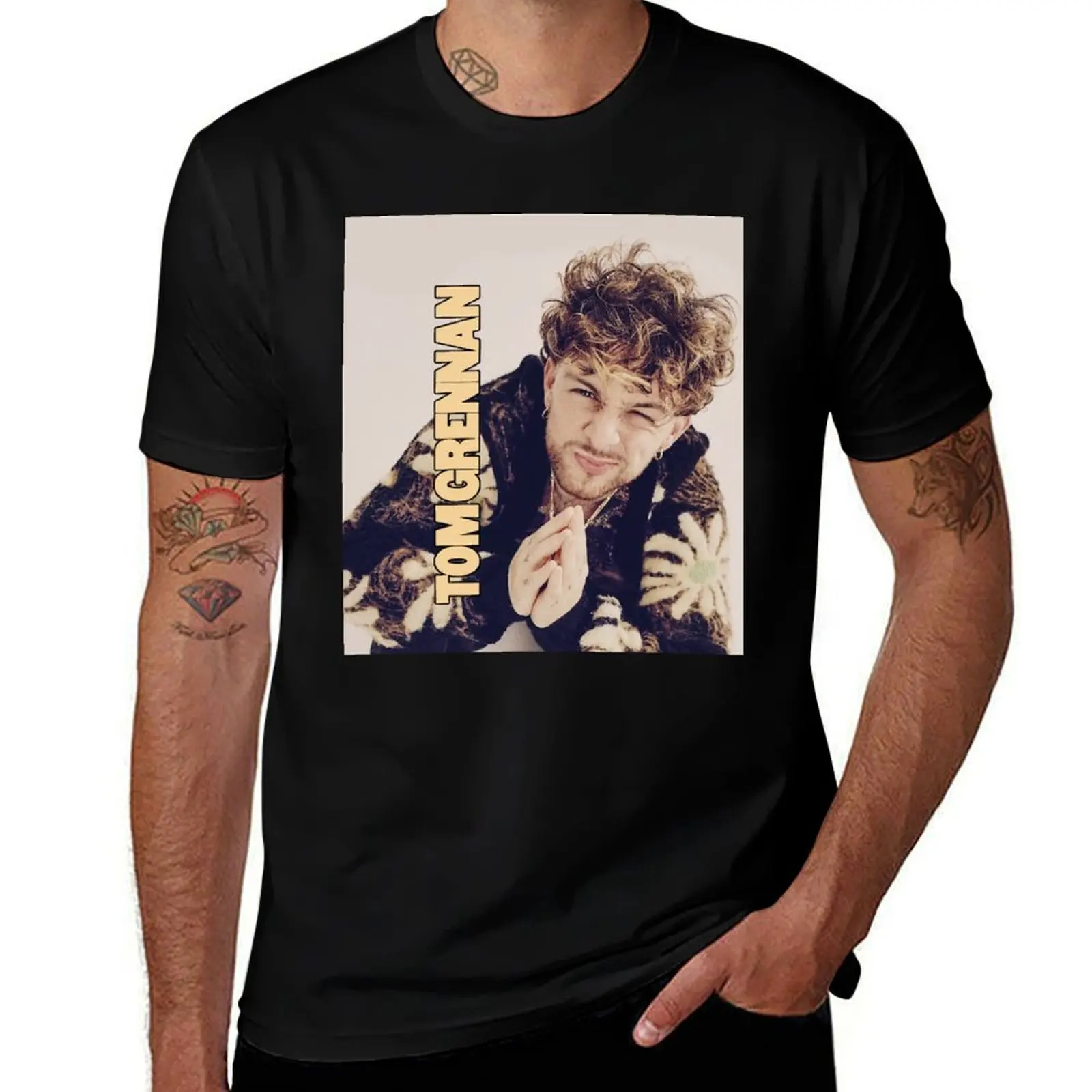 Cute of Tom Grenan Evening Summer T-Shirt Fashion Letter Print T-Shirt