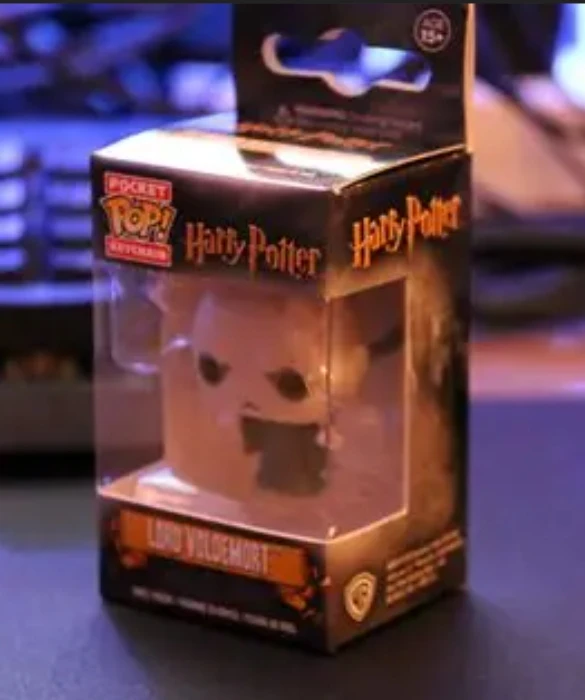 Funko POP llavero de juguete Hermione Dobby Dumbledore Ginny Ron Hedwig Boggart como Snape Voldemort Fawkes Luna bolsillo Pop llavero de juguete