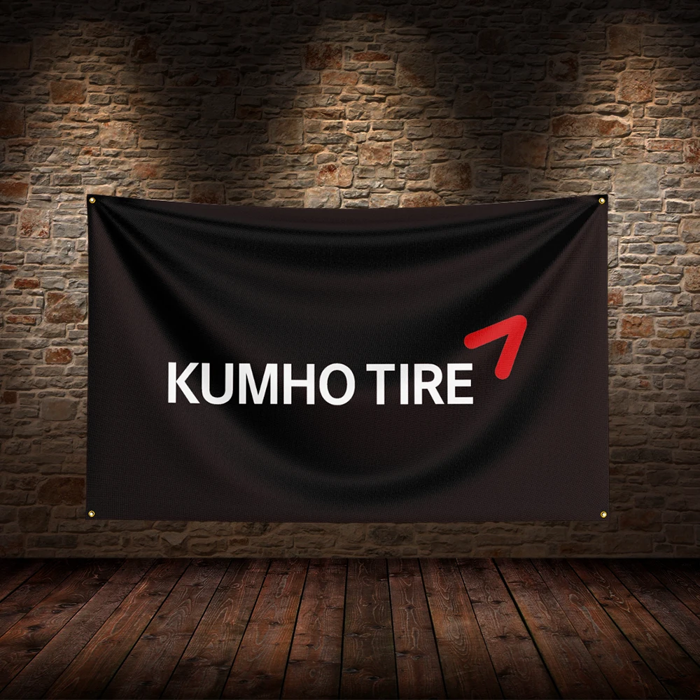 

3x5 Ft K-Kumhos Flag Polyester Printed Car Flags for Room Garage Decor