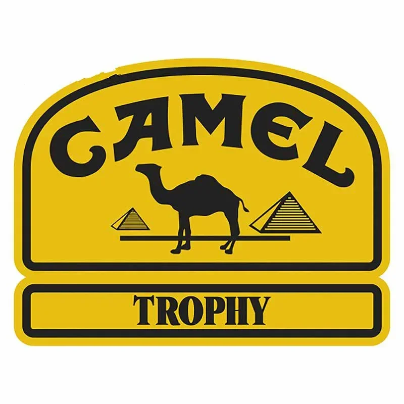 Camel Trophy Sticker Creative Camel Trophy Sunscreen Decal Waterproof PVC Decorative Vinyl Decals Accessories for Car SUV view 3