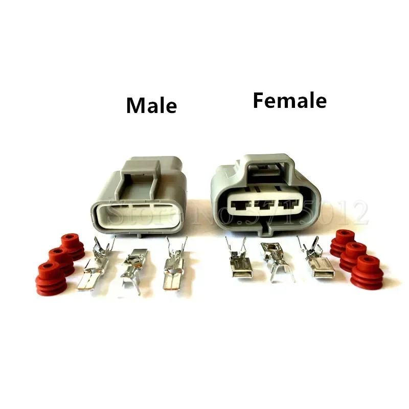 3 Hole Automotive Electric Fan Control Connector 6189-0165 6188-0129 For Toyota Carola Corolla Camry