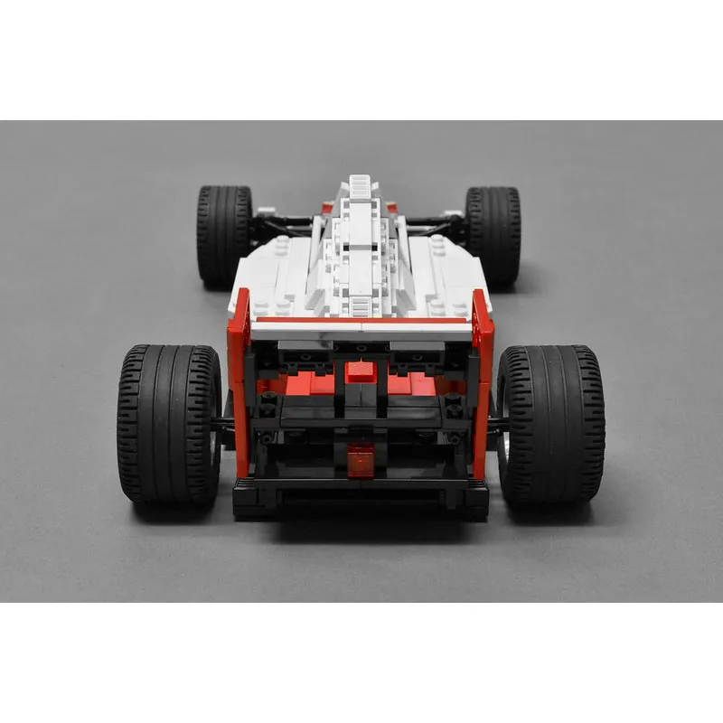 MOC-34597 スーパーフォーミュラ 1 レーシングカー MP4/6 ビルディングブロックモデル 544 パーツ MOC クリエイティブボーイ誕生日ビルディングブロックおもちゃギフト