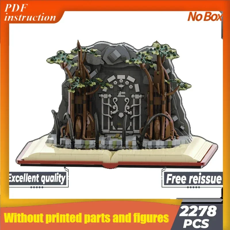 

Популярное кольцо, модель фильма Moc, строительные кирпичи, двери анклиновой техники, модульные блоки, подарочные игрушки, наборы «сделай сам», сборка, Рождество