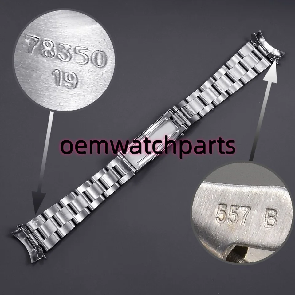 316Lステンレス鋼 19mm*14MM 78350 オイスターウォッチブレスレット