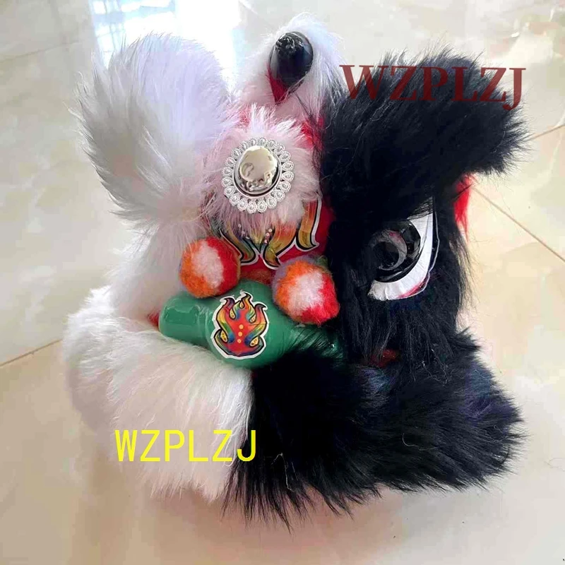 

12 inch Lion Dance 2-5 age Kid Mascot Festival Cartoon Props Play Parade Performance Christmas