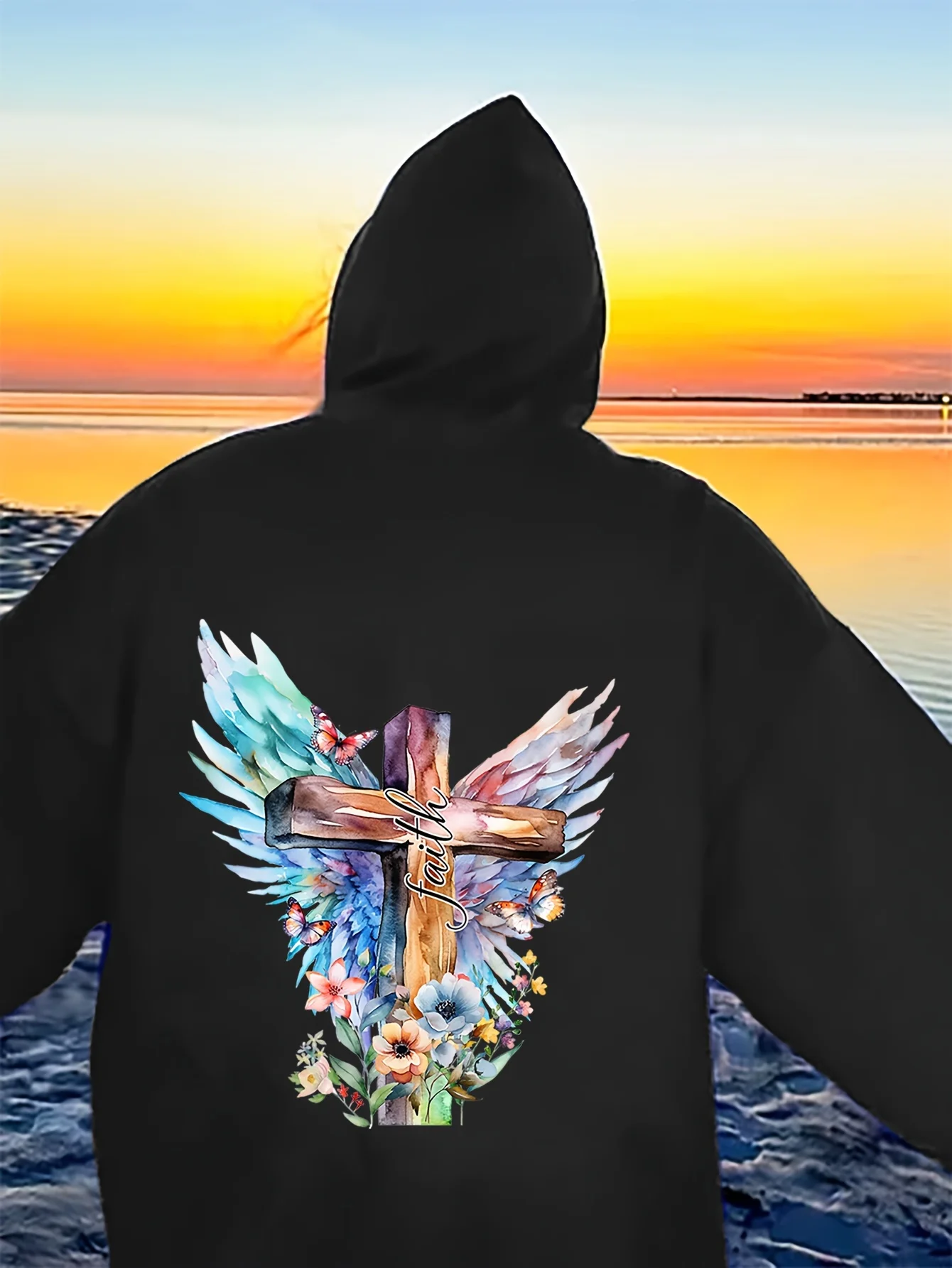 

Graphic Printing Autumn and Winter Pure Cotton Men's and Women's Hoodies Casual Outdoor Street Sports Loose Training Brand Trend