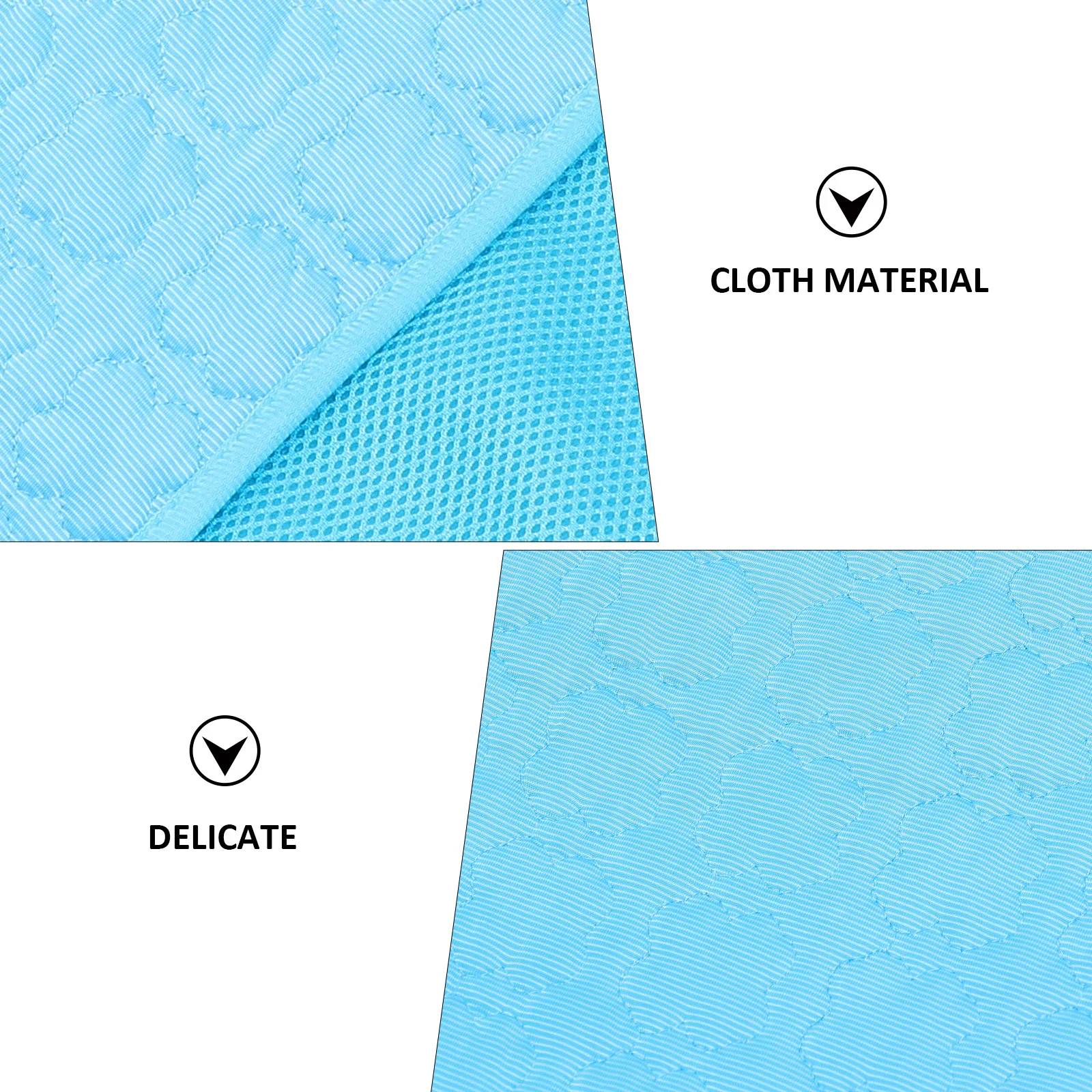 

Pet Cooling Mat Ice Self Cooling Pad Washable Cushion for Dogs Cats Summer Use in Kennels Dog Beds Car Seats