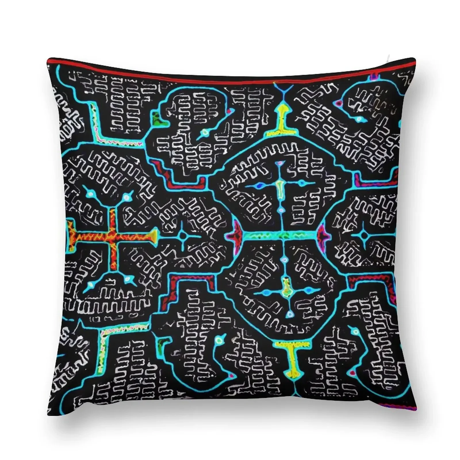 

shipibo dreams Throw Pillow Cushions Cover Custom Cushion pillow