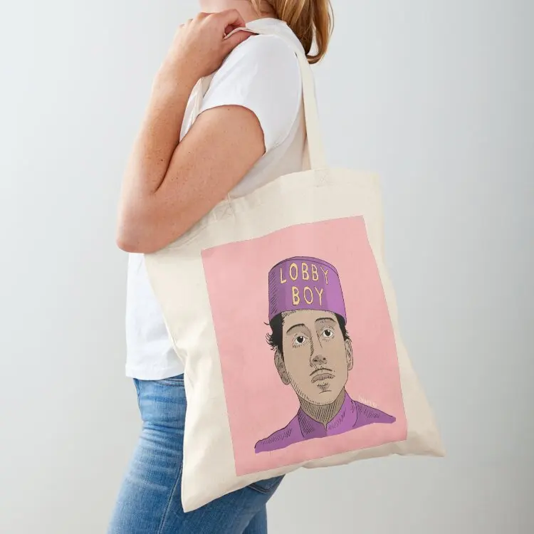 

Wes Anderson's Lobby Boy Illustration in color II! Tote Bag shoping bag canvas tote Women's bags bag luxury women