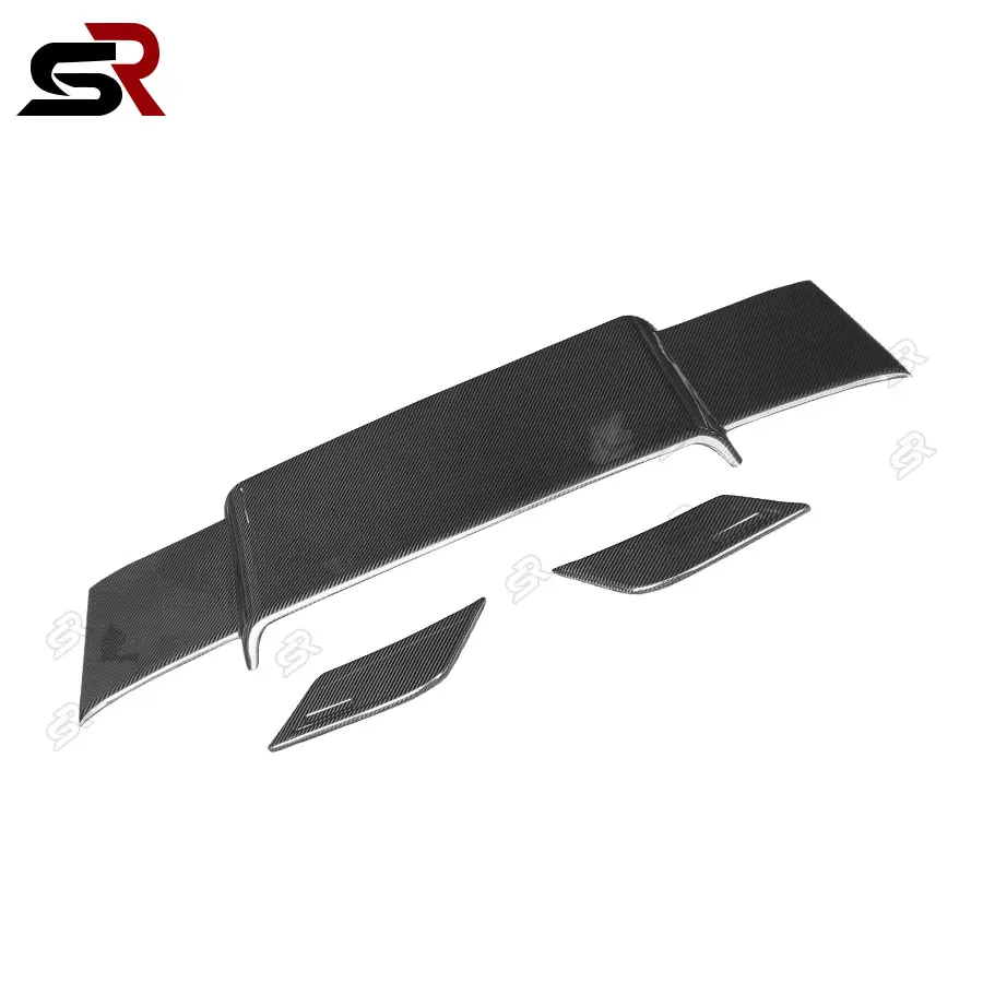 For Benz G Class W463 W464 G500 G550 G63 G350 Car Styling Brabus Style Real FRP Carbon Fiber Roof Rear Spoiler Top Tail Wing