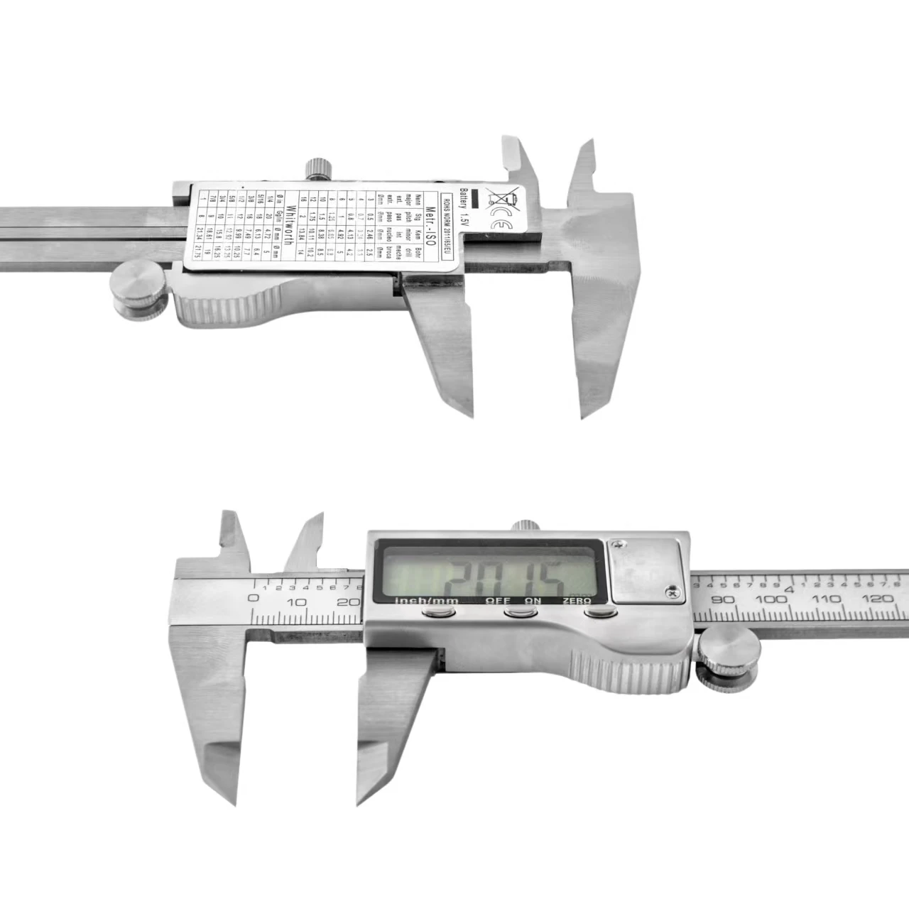0- 300mm All-metal Stainless Steel Electronic Digital Caliper / High-precision Measurement / Factory