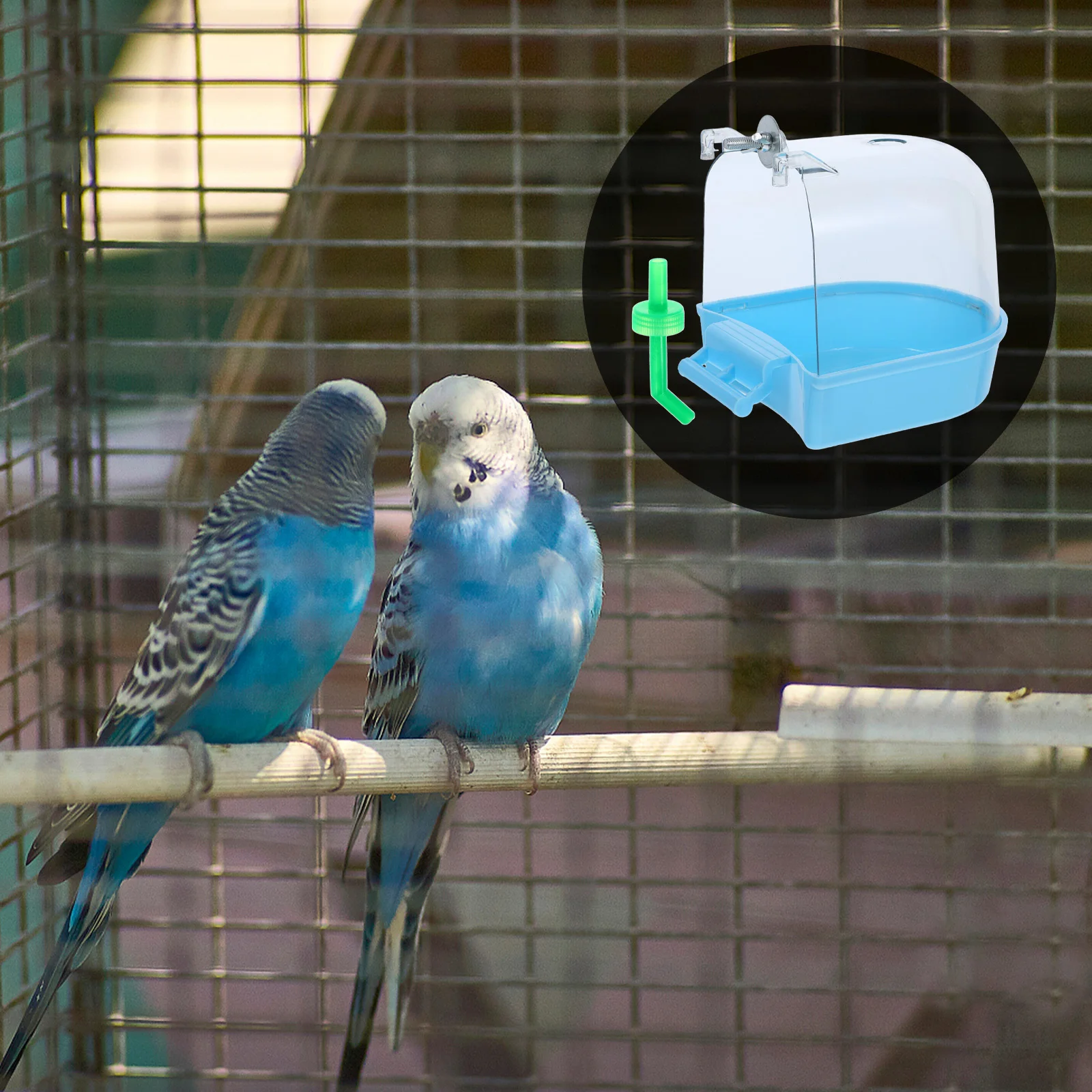 

Bird Bath Tub Hanging Bathtub Bird Cage Shower Box Parrot Shower Box Bird Bath Box Bird Bathtub Parakeet Bath Parrot Bathing Box