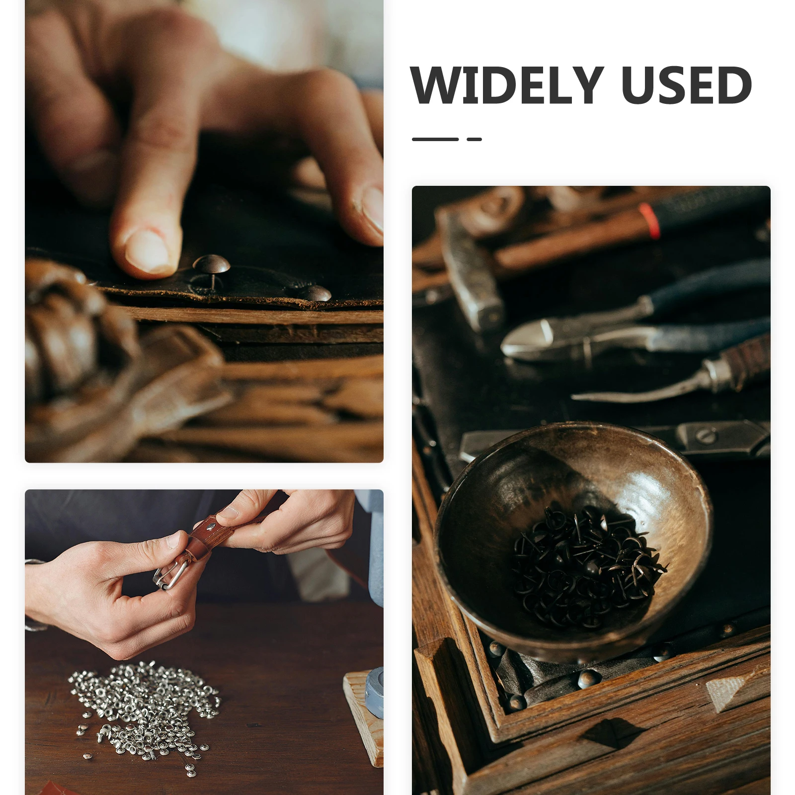 

1 Box Metal Button Kit Round Rivets for Clothing Crafting DIY Punk Fashion Easy to Use Reliable Performance