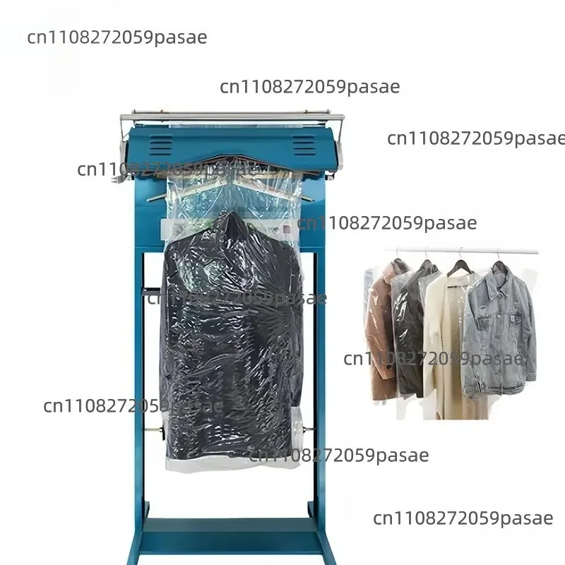 Industrial Dry Cleaning Shop Garment Packaging Machine / Clothing Packaging and Sealing Machine
