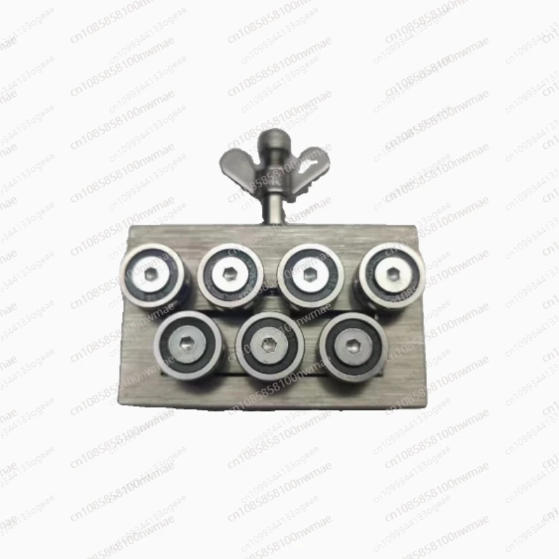 Manual Cable 7-Wheel Straightener 1-2.5MM Copper Stainless Steel Iron Wire Straightening Machine