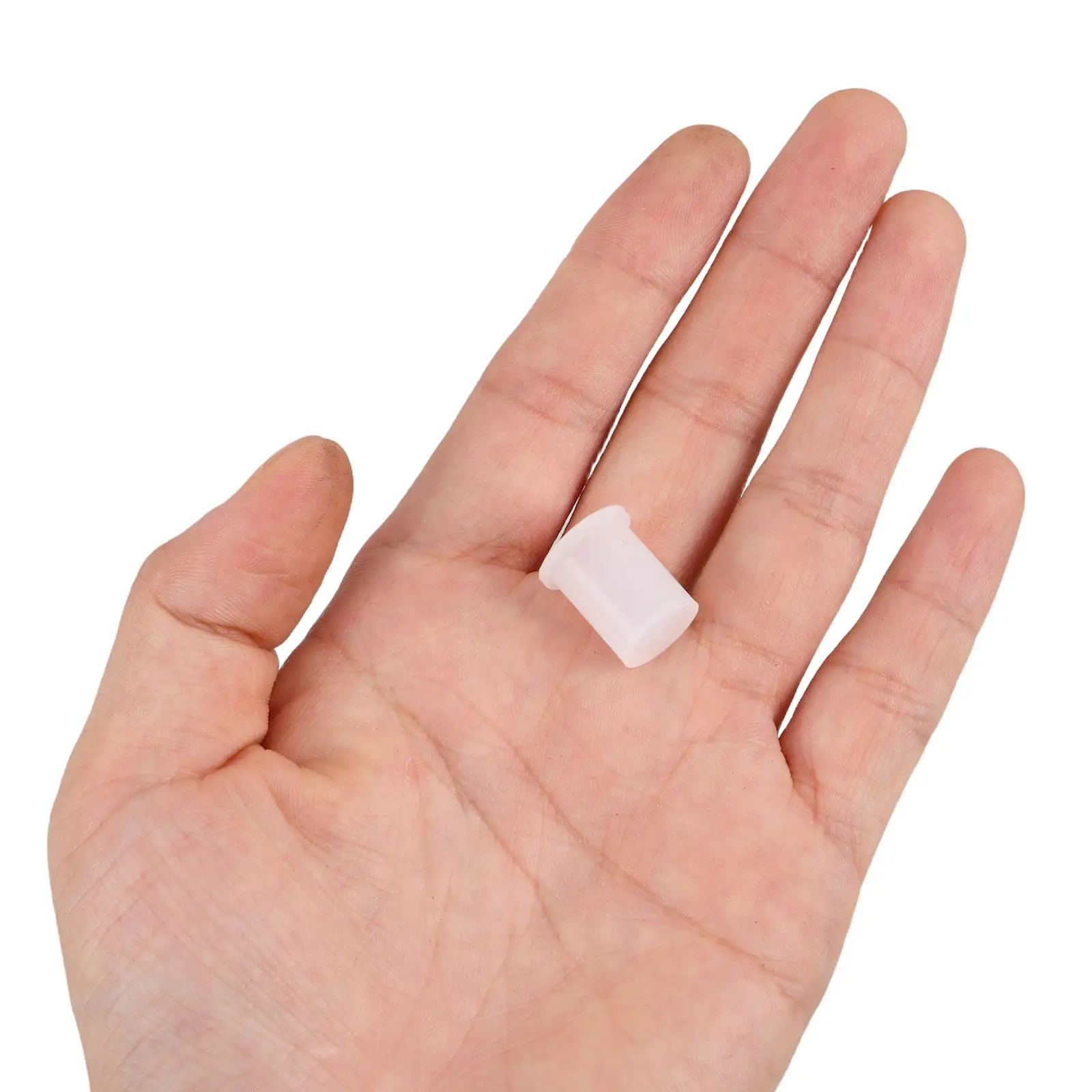 6Pcs White Silicone Water Dispenser Hole Plugs Drain Stopper Blocking End Caps Home Water Filtration