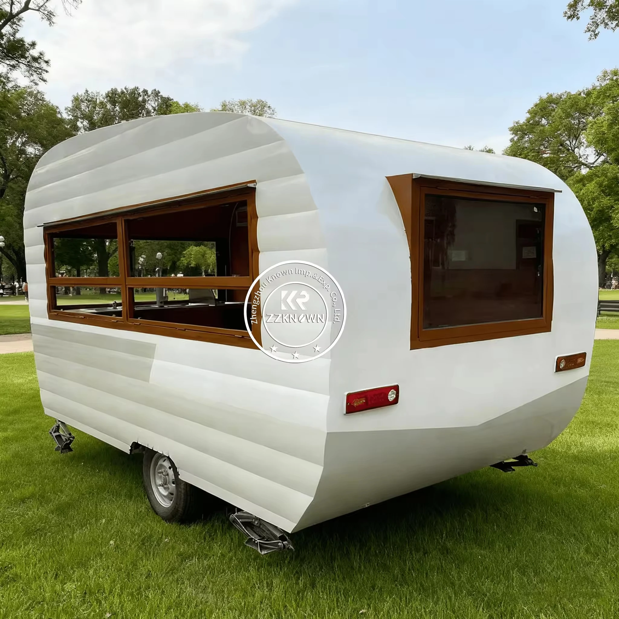 Custom Mobile Vending Cart Coffee Truck Food Concession Trailer Outdoor Juice Stand