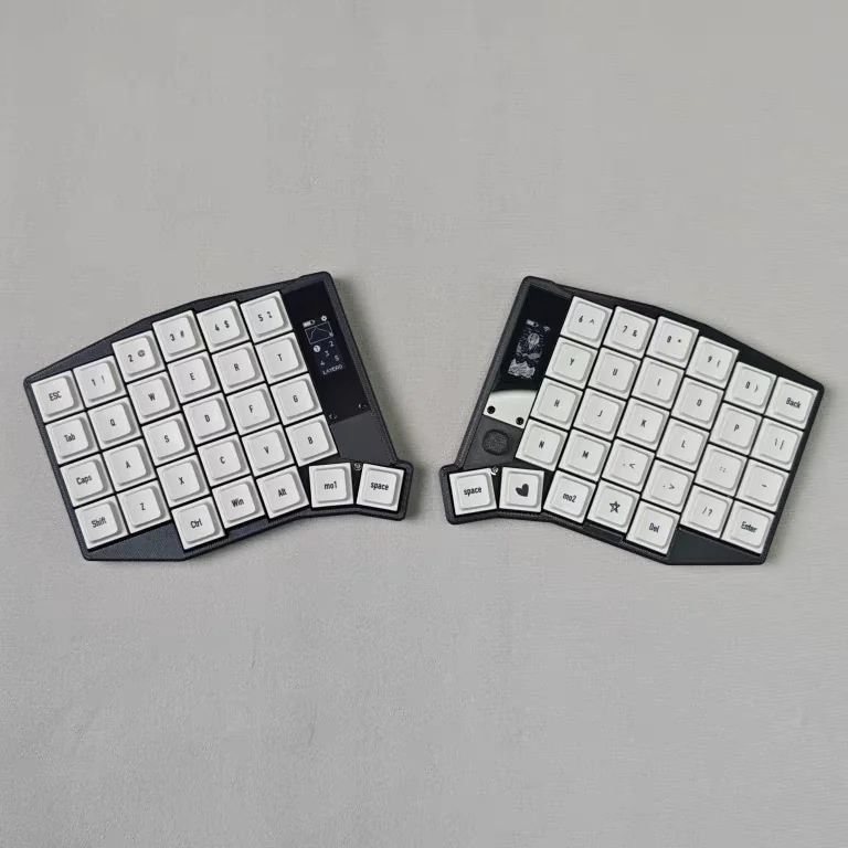 Sofle Choc Keyboard Keycaps Set LAK White Low Profile Key Caps Custom PBT Keycap for Mechanical Keyboard Accessories Choc V2 MX