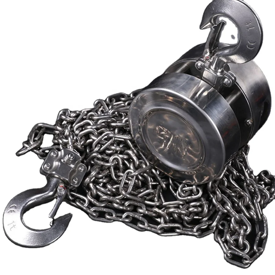 1 Ton 2 Ton 3 Ton  Manufacturer Stainless Steel Lever Blocks Hand Chain Lever Block/Hoist Stainless Steel Chain
