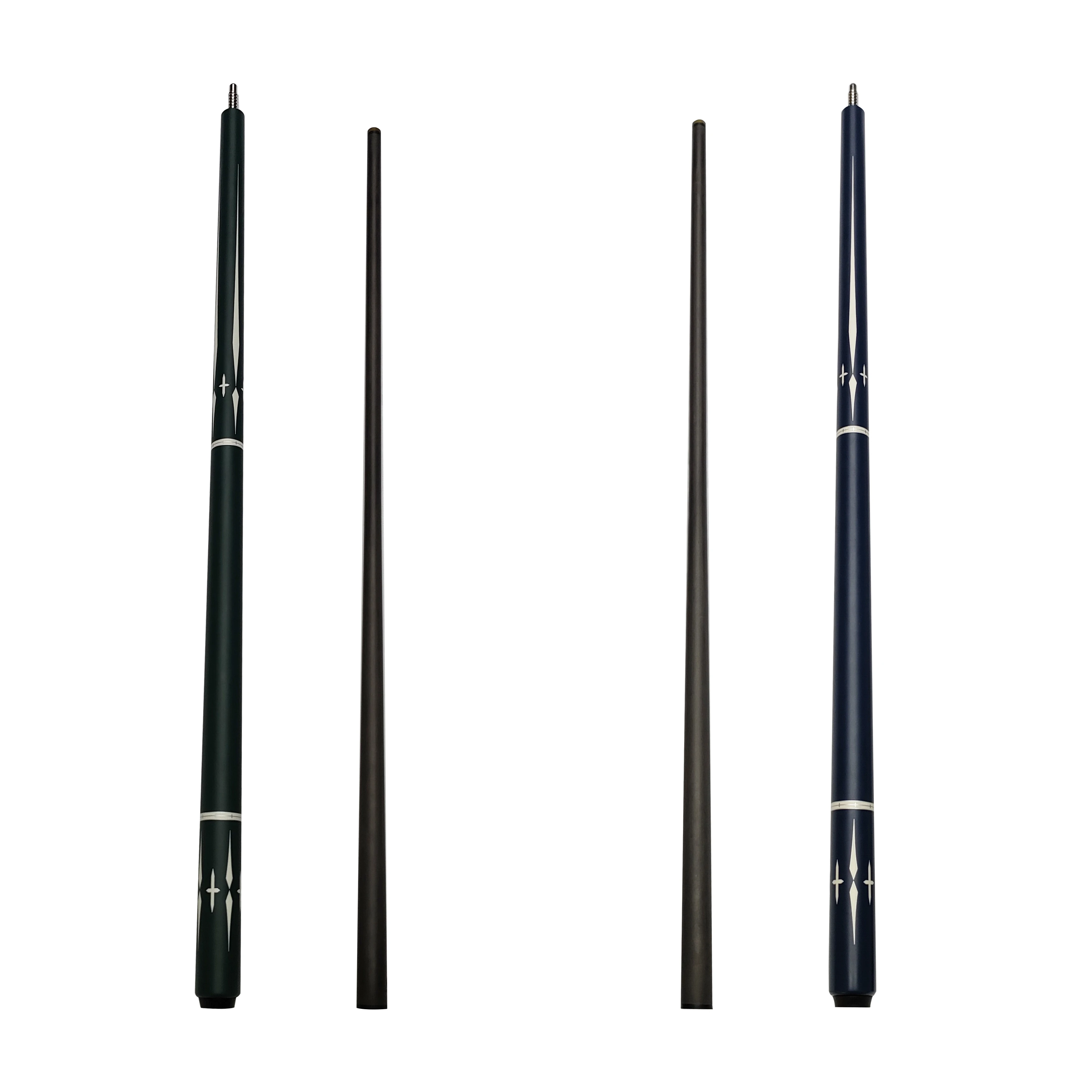 Professional Grade Carbon Fiber Billiard Cue, American Snooker, Força Estável, 1/2 Joint, 11.5 ~ 13mm, Sem Deformação