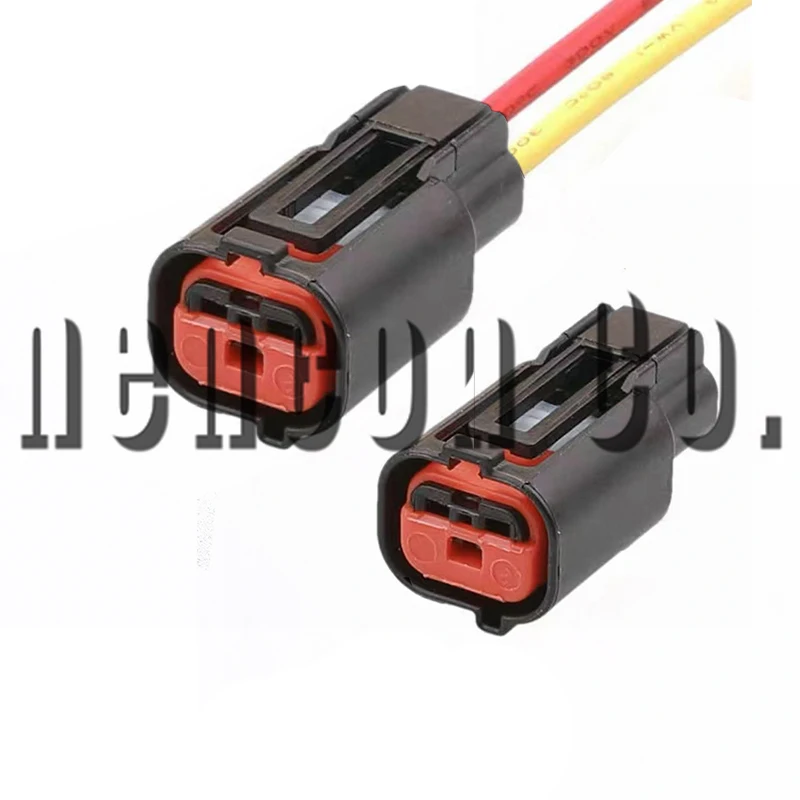 

1 Set 2 Pin Car Wire Connector Waterproof Plug Intake Manifold Valve Female Plug Solenoid Valve Harness 15383213 for Ford Mazda