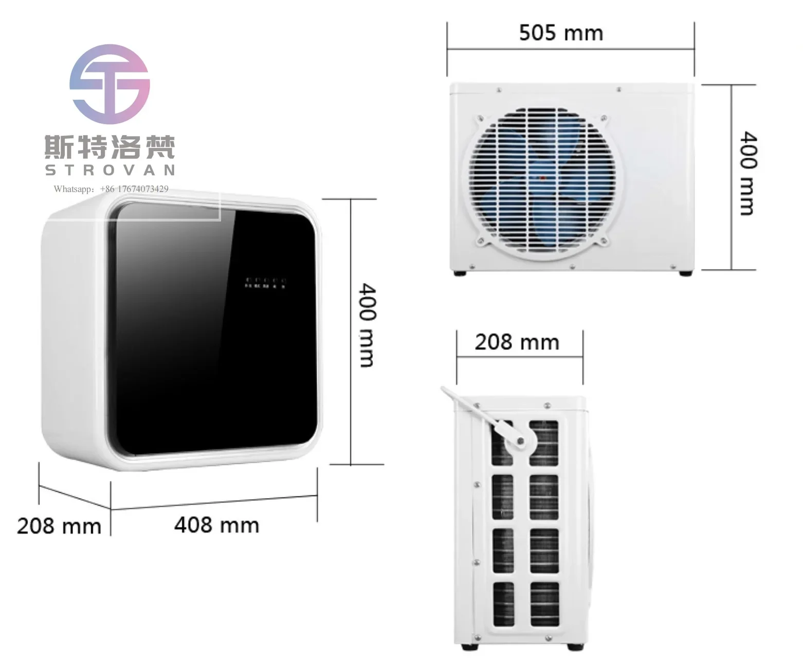 7000btu Mini Portable split Air Conditioner for camping for caravan portable mini tent air conditioner mini with compressor