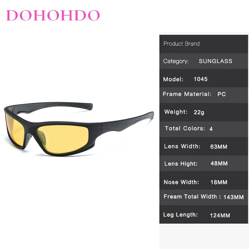 جديد فاخر ريترو الاستقطاب النظارات الشمسية الرجال النساء القيادة الرياضة المضادة للوهج نظارات شمسية سائق السيارة نظارات الرؤية الليلية Очки UV400 #6