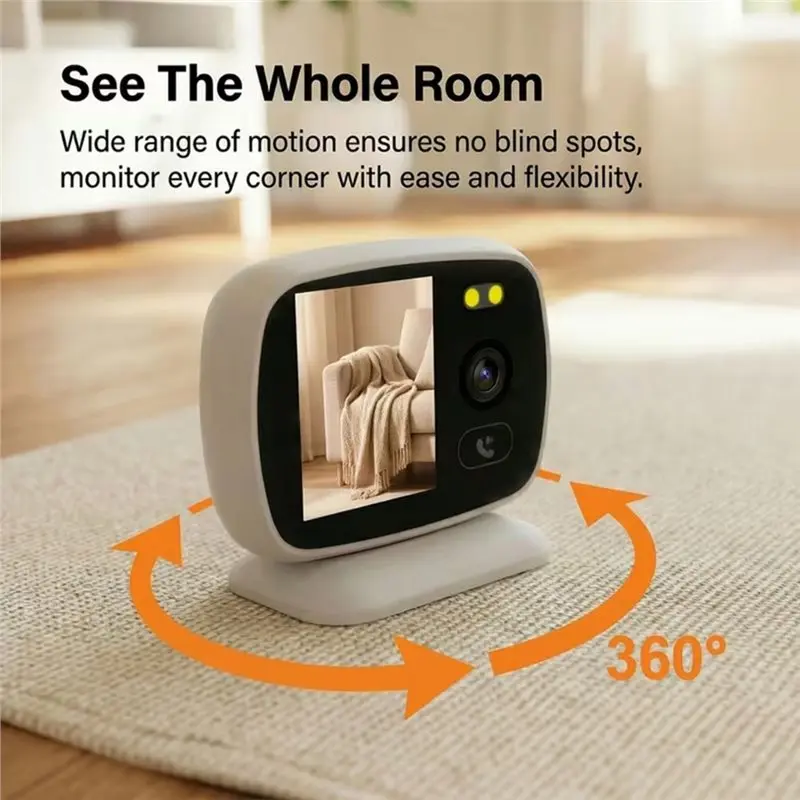 【PORTABLE】AI Motion Detection 4MP Wifi PTZ Camera 2 Way Audio Video Cam With 2.8