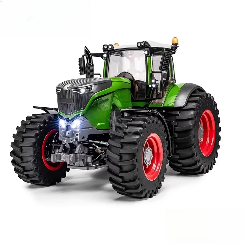 1/16 Aoue 1050 4WD RC Tractor with Front Headlights Electric High-Horsepower RTR All-Terrain RC Tractor Engineering Model