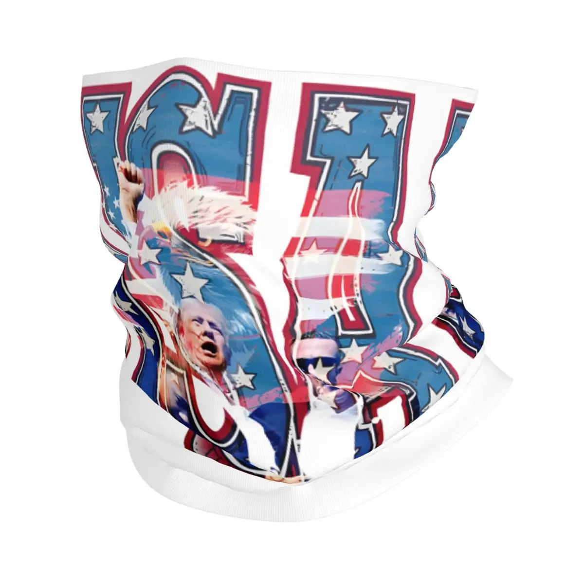 Donald Trump T-Trump Bandana Neck Cover Motocross Wrap Scarf Cycling Face Mask Hiking Unisex Adult Winter